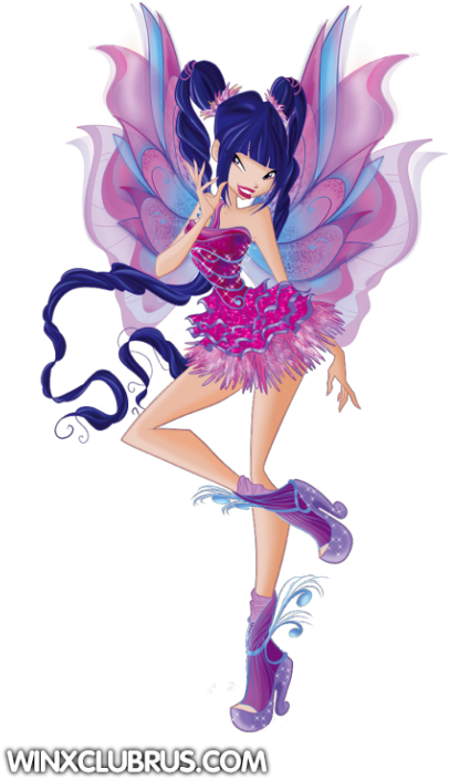 Winx Club Tecna Mythix (463x750), Png Download