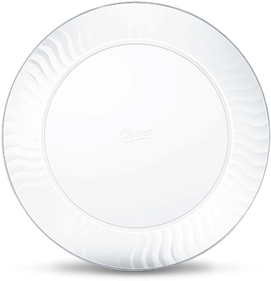 Chinet® Cut Crystal® 10" Dinner Plate - Plate (435x435), Png Download