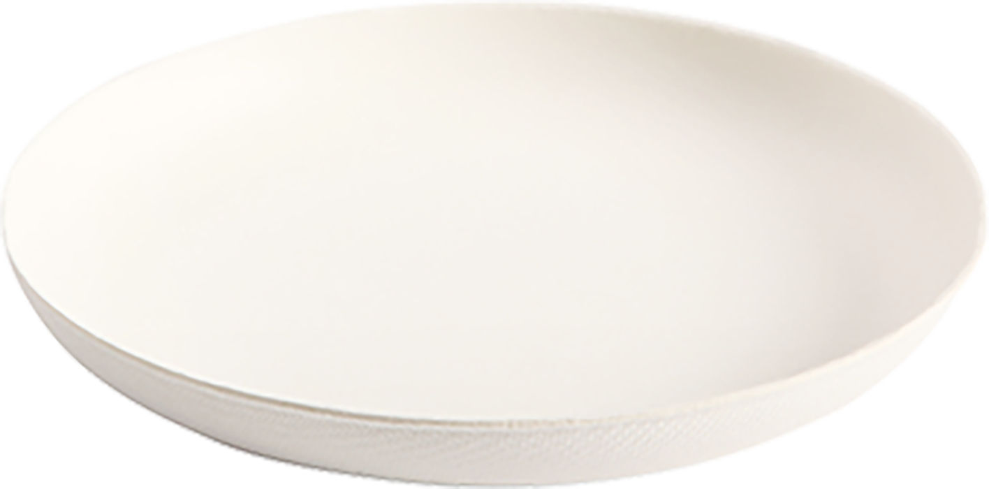 Disposable Plate Flat 12cm - Circle (1416x700), Png Download