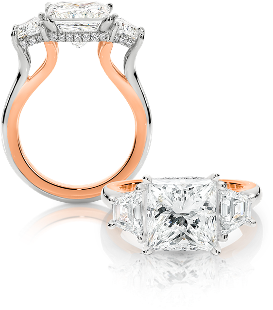 Who We Are - Engagement Ring (800x799), Png Download