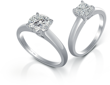 Mouawad Diamond Manufacturing Mouawad Diamond Manufacturing - Engagement Ring (449x345), Png Download