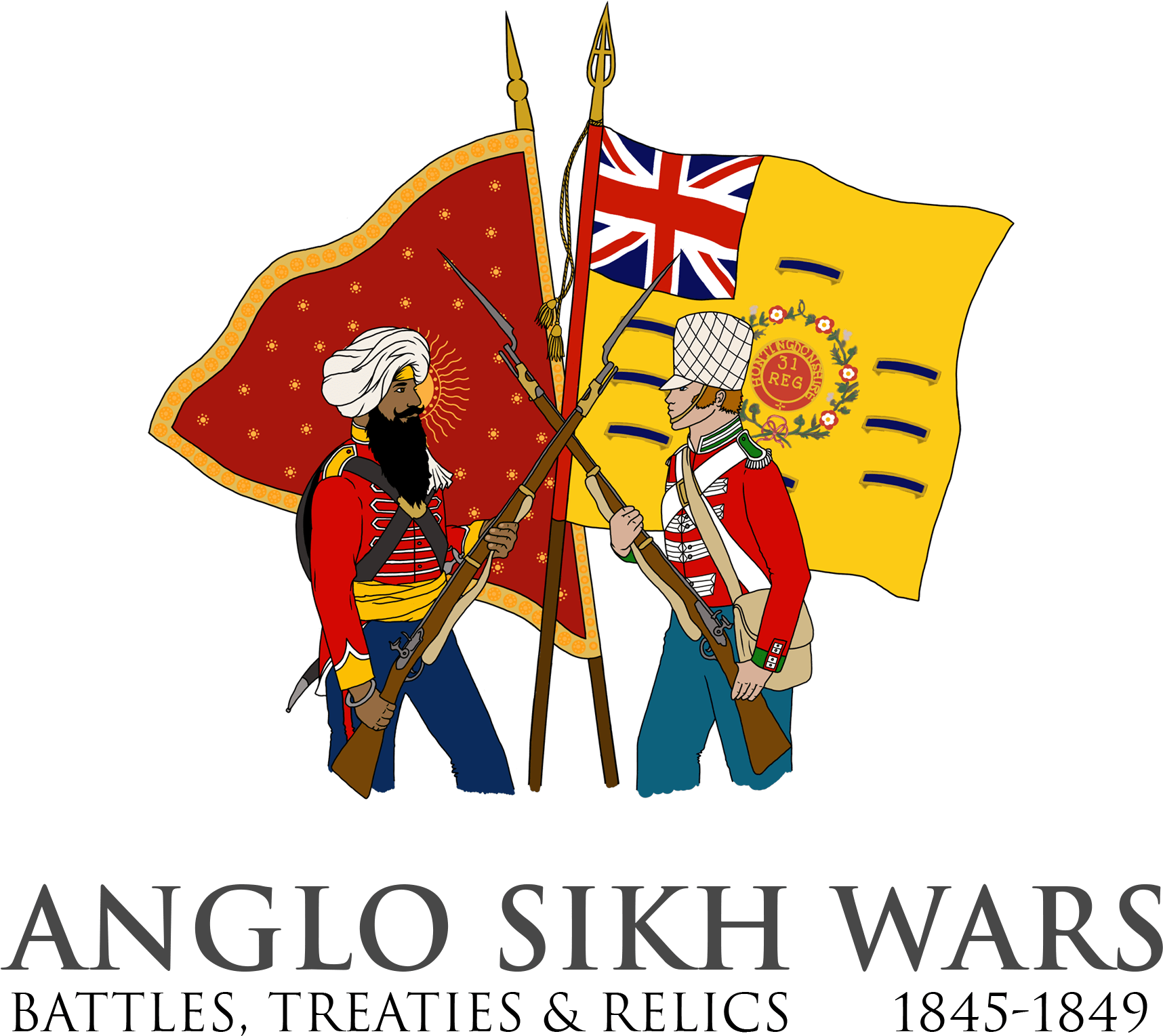 Anglo Sikh Wars - Anglo Sikh War (2030x1870), Png Download