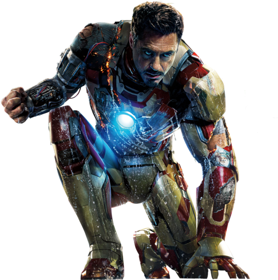 Tony Stark Iron Man 3 - Iron Man 3 Png (601x600), Png Download