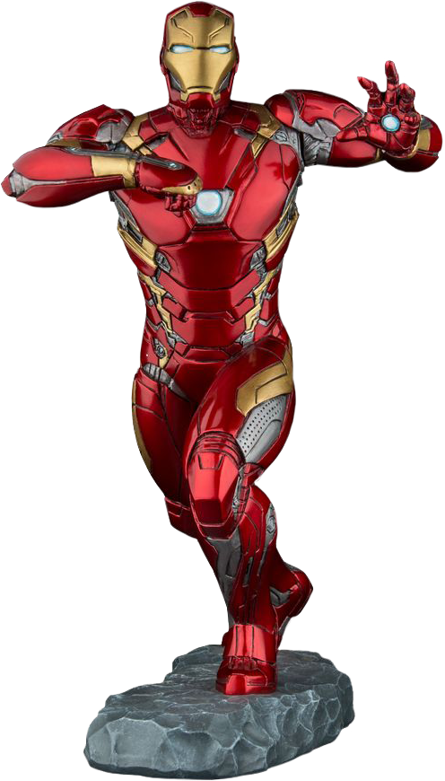 Captain America - Iron Man Mark 46 Png Hd (496x870), Png Download