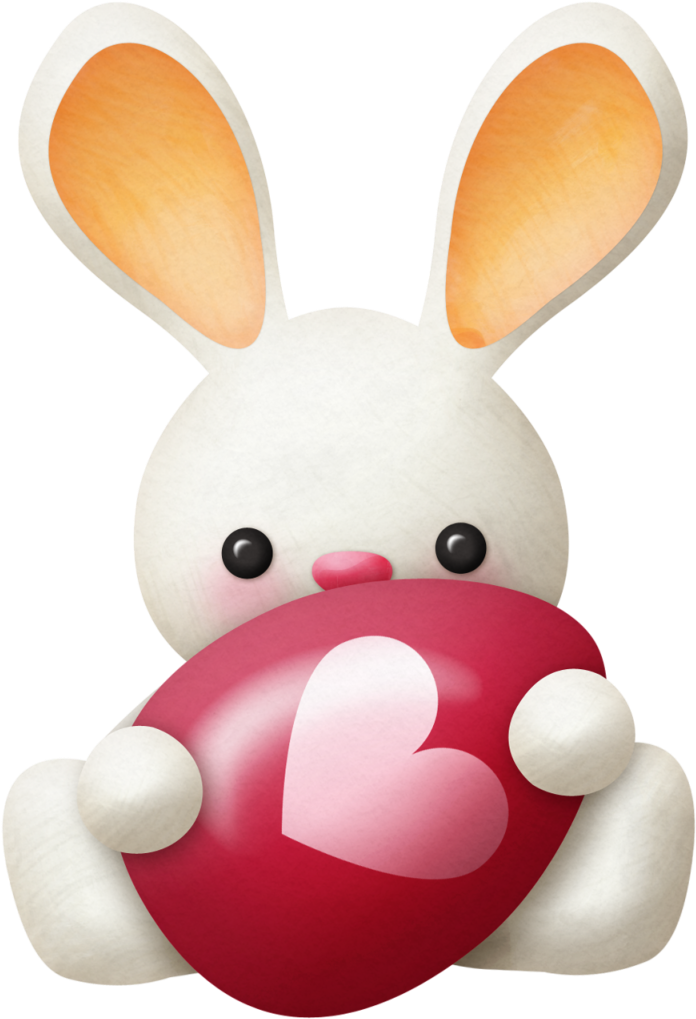 Conejito De Pascuas Vintage Png (702x1024), Png Download