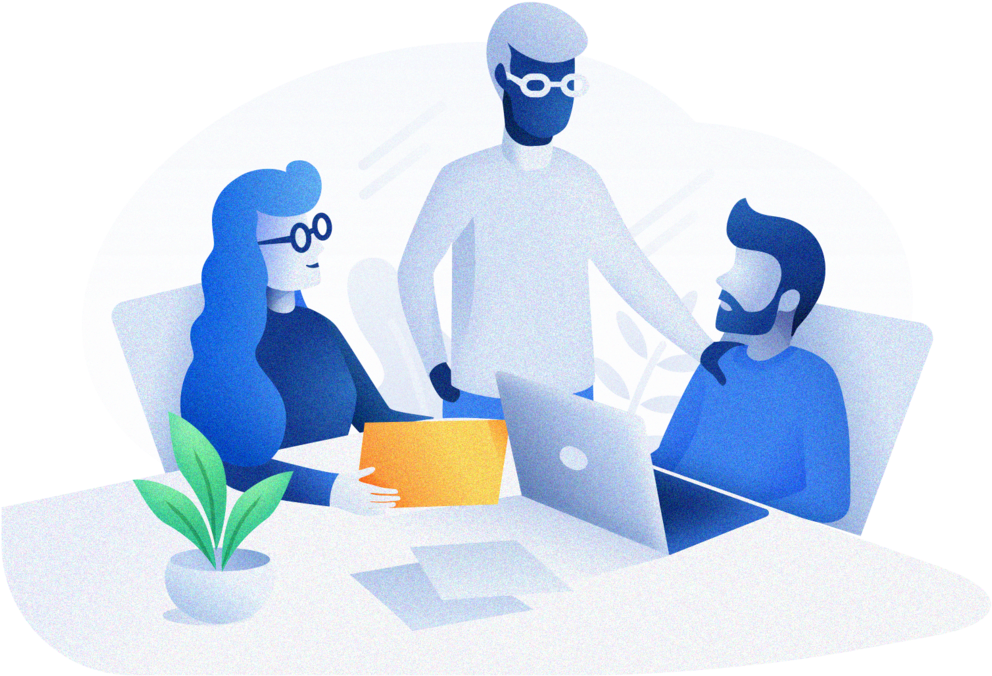 Team - Illustration Pack Vol 03 (1000x681), Png Download