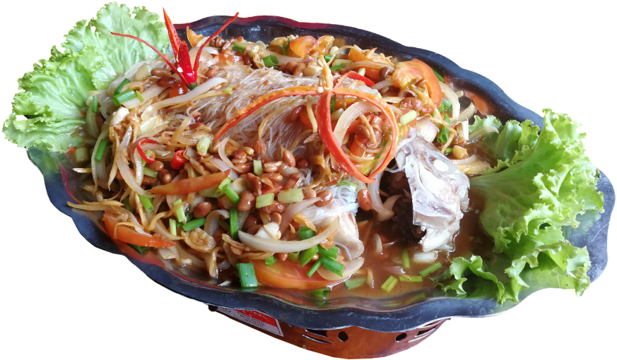 Cambodian Muslim Restaurant Steam Fish - Restaurant (900x700), Png Download