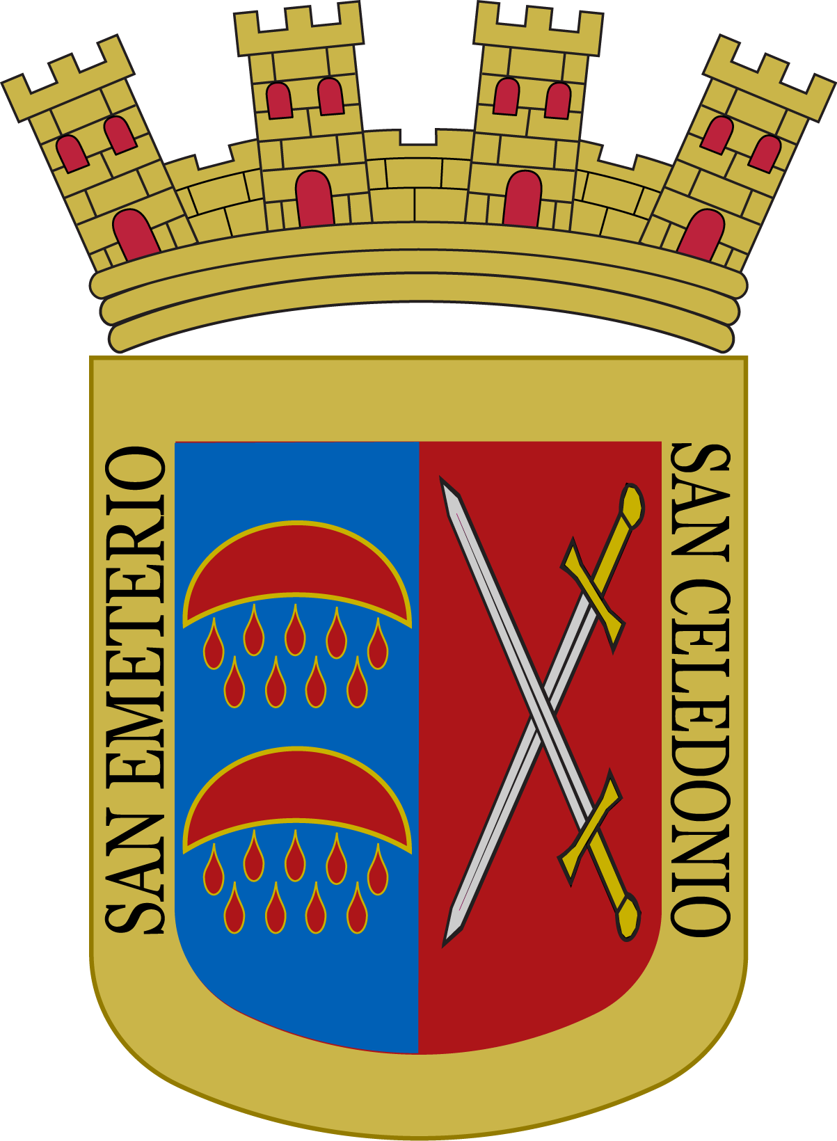 Escudo De Calahorra La Rioja (1203x1640), Png Download