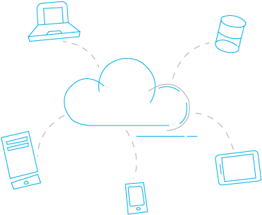 Cloud Computing - Diagram (410x340), Png Download