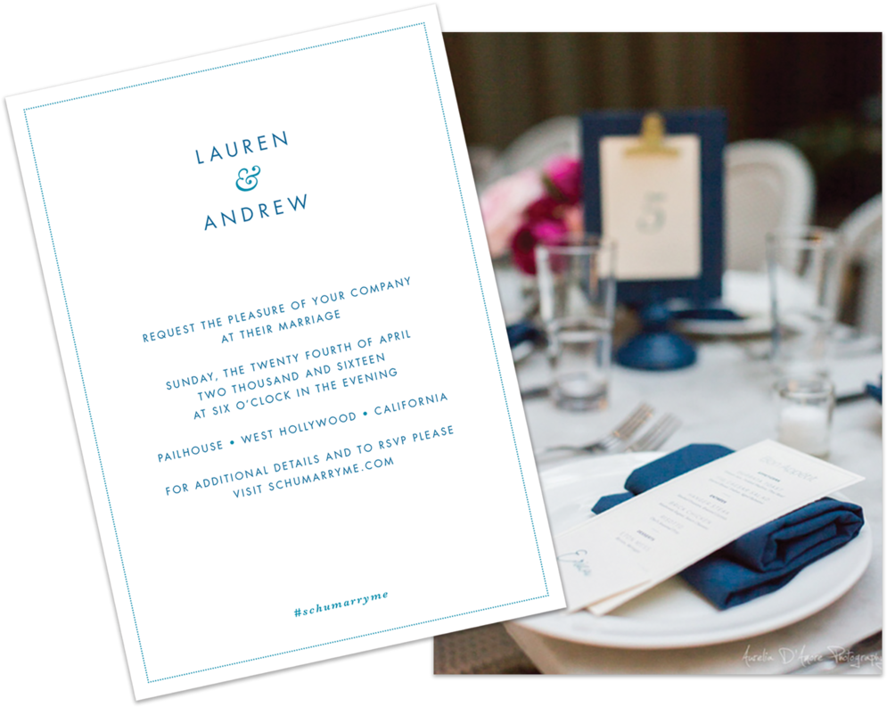 Wedding Invitation Design La - Los Angeles (1000x800), Png Download