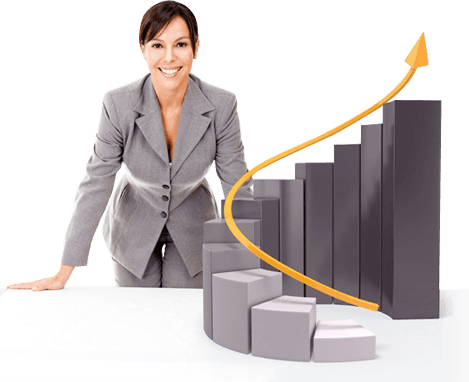 Careers - Female Business Success (469x382), Png Download
