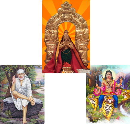 Sri Hanuman - Sadguru Sri Shiradi Sayi Baba Leelamrutha (436x509), Png Download