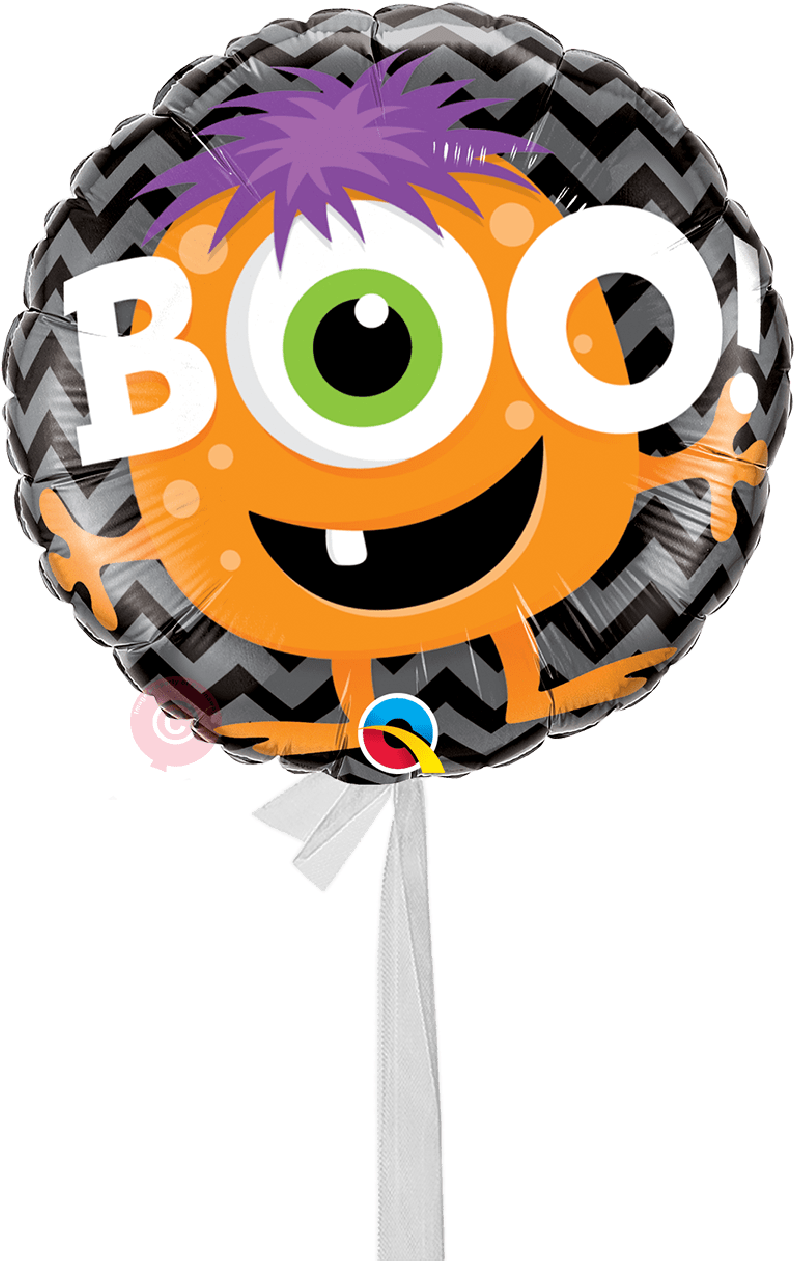 Halloween Monster-single Balloons - Monster Bash Balloon (1017x1297), Png Download