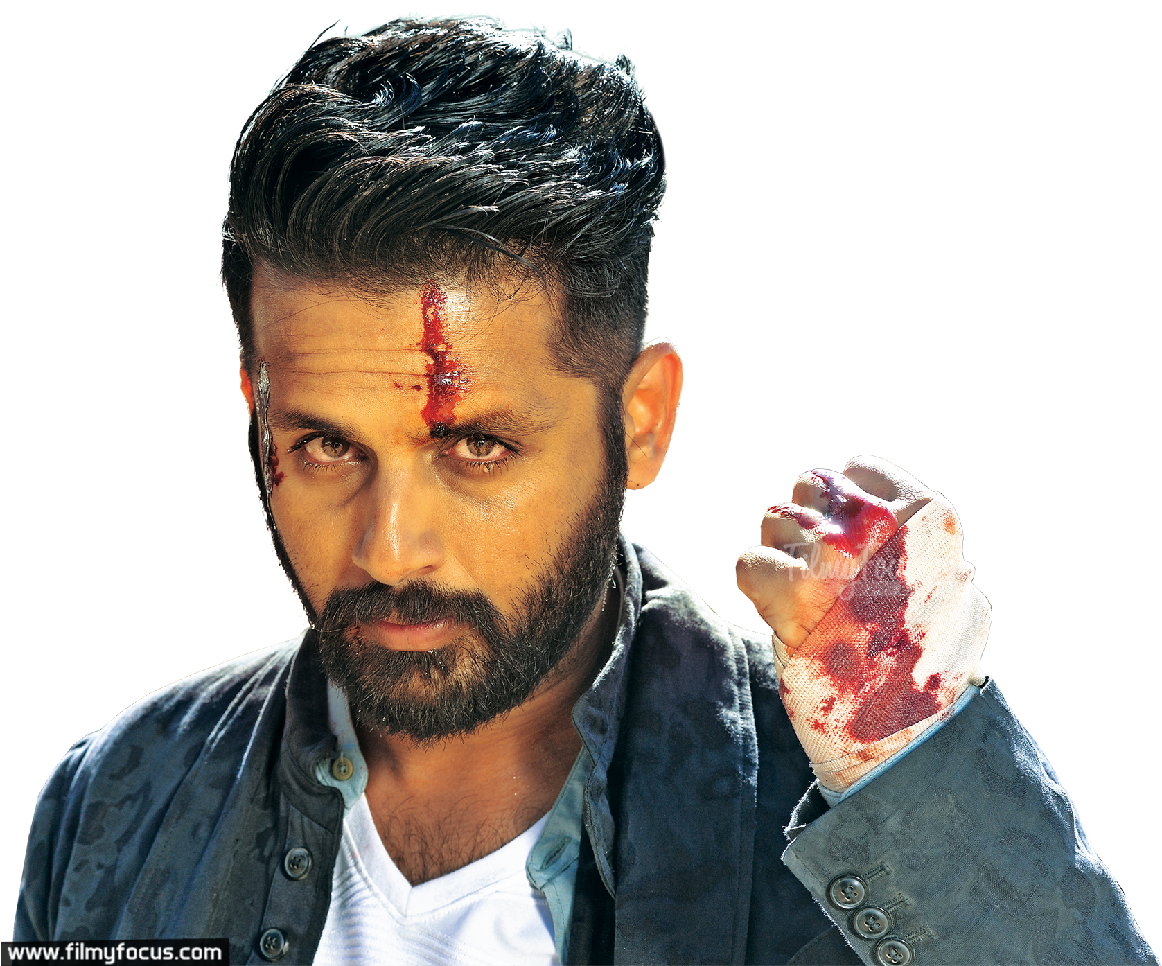 Lie Movie Stills - Lie Movie Nithin Look (1708x1400), Png Download