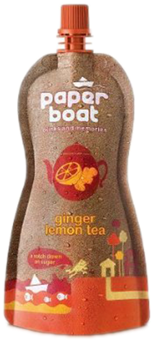 Paper Boat Ginger Lemon Tea (640x640), Png Download