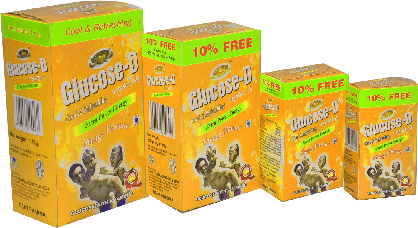 Glucose D Nimbu Pani - Carton (2400x2400), Png Download