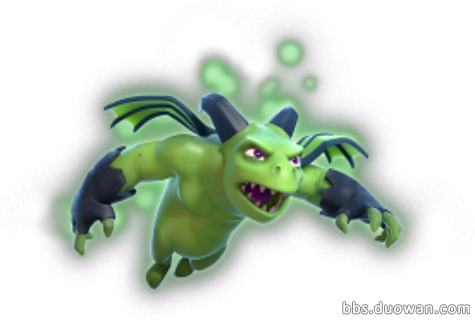 Night Witch In Coc Http - Clash Of Clans Beta Minion (475x320), Png Download