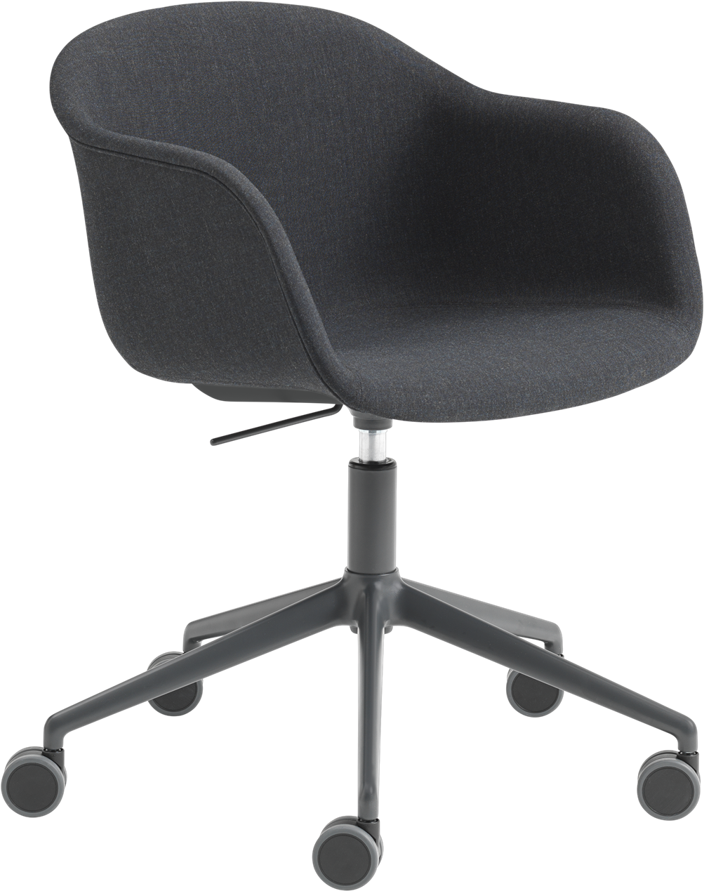 Fiber Armchair Swivel Base W - Office Chair (2000x2000), Png Download