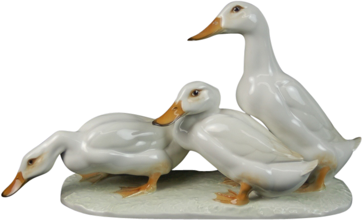 White Duck Png Image - Figurine (737x737), Png Download