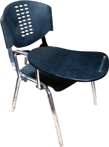 Chiars With Writing Pad - Writing (800x504), Png Download