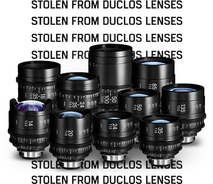 Sigma Cine Fully Luminous - Camera Lens (900x815), Png Download
