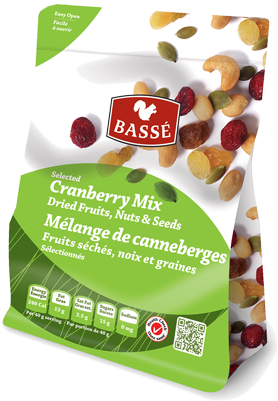 626394171005 Cranberry Mix - Basse Selected Deluxe Mix Nut & Seed Health Mix (400x400), Png Download