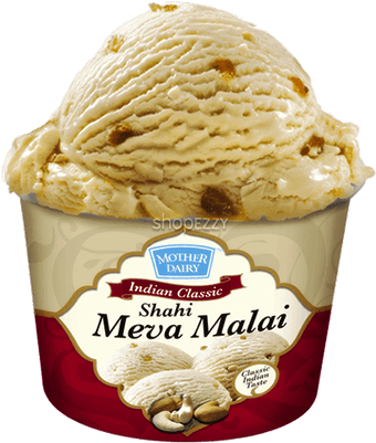 Mother Dairy Ice Cream Indian Classic Shahi Meva Malai - Mother Dairy Shahi Meva Malai Indian Classics Ice Cream (500x500), Png Download