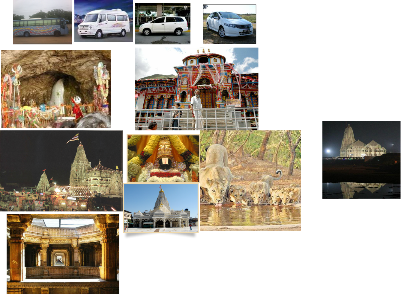 Picture - Badrinath Temple (1337x983), Png Download