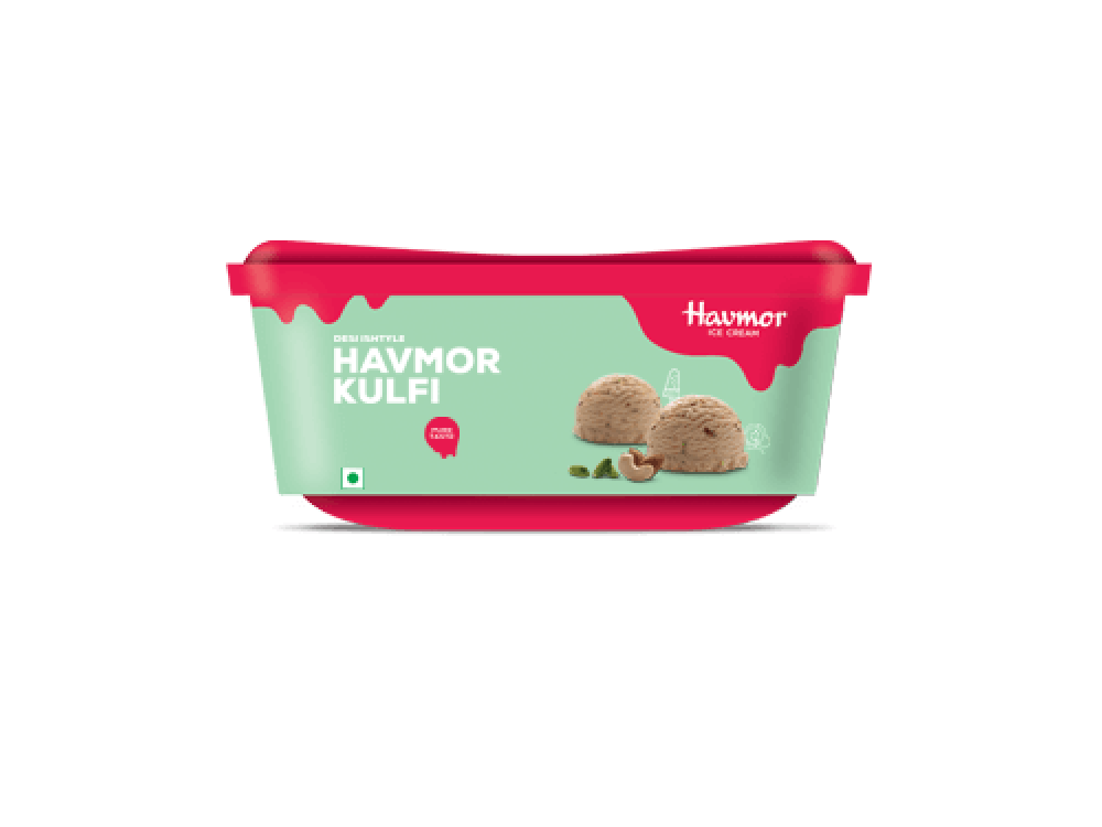 Havmor Simply Tubs Kulfi Ice Cream - Chocolate Chip Cookie (1000x750), Png Download