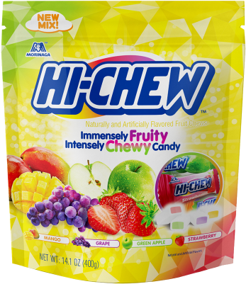 Hi-chew Gusset Mix 14oz - Hi Chew Candy (450x450), Png Download
