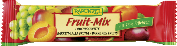 Fruit Bar Fruit Mix - Ki Group Spa Rapunzel Bio Fruchtschnitte Fruit Mix (600x600), Png Download