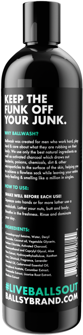 Ballwash By Ballsy - Bottle (700x700), Png Download