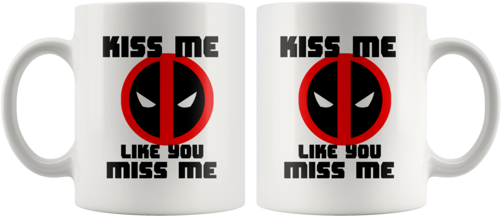 Deadpool Ryan Reynolds Movie Coffee Mug Kiss Me Mug - Coffee Mug This Is My Hallmark Christmas Movie Watching (1024x1024), Png Download