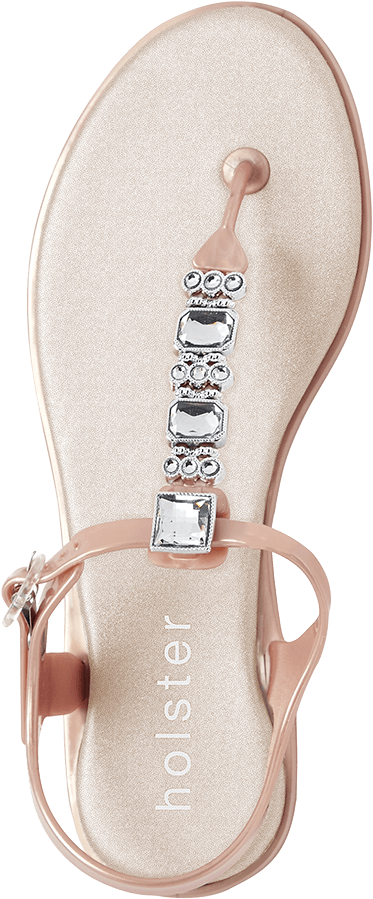 Imperial Tbar - Rose Gold - Flip-flops (1000x1000), Png Download