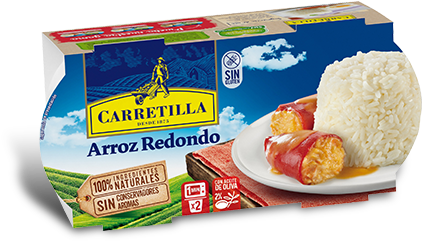 Short Grain Rice - Carretilla Tuna 8.4 Oz. Each Pasta Salad, Case Of 8 (466x322), Png Download