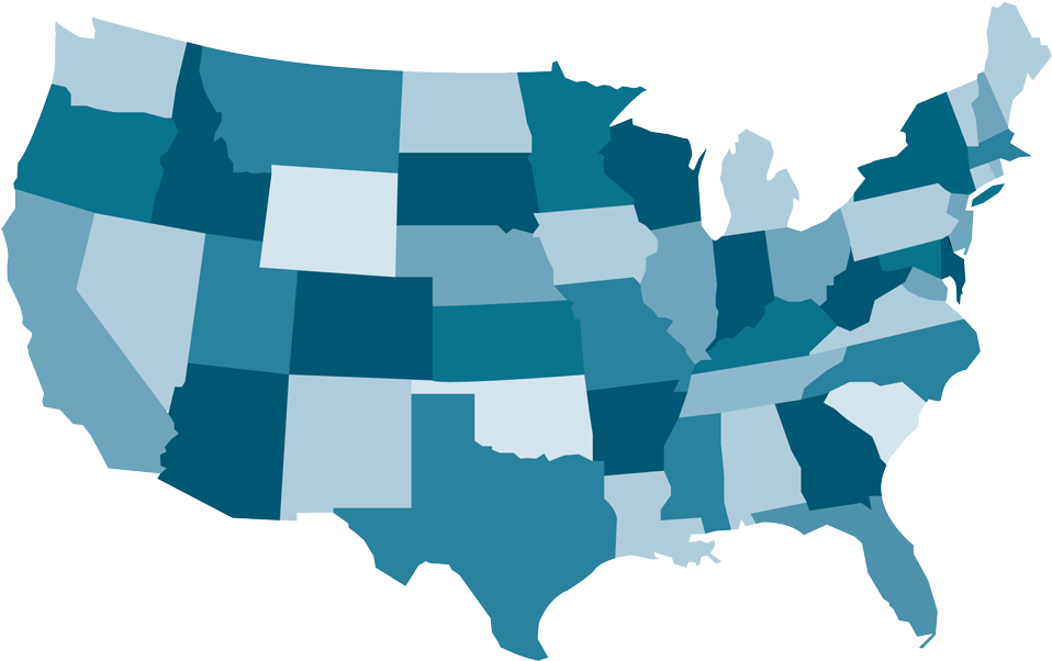 Great News - Continental United States Png (960x620), Png Download