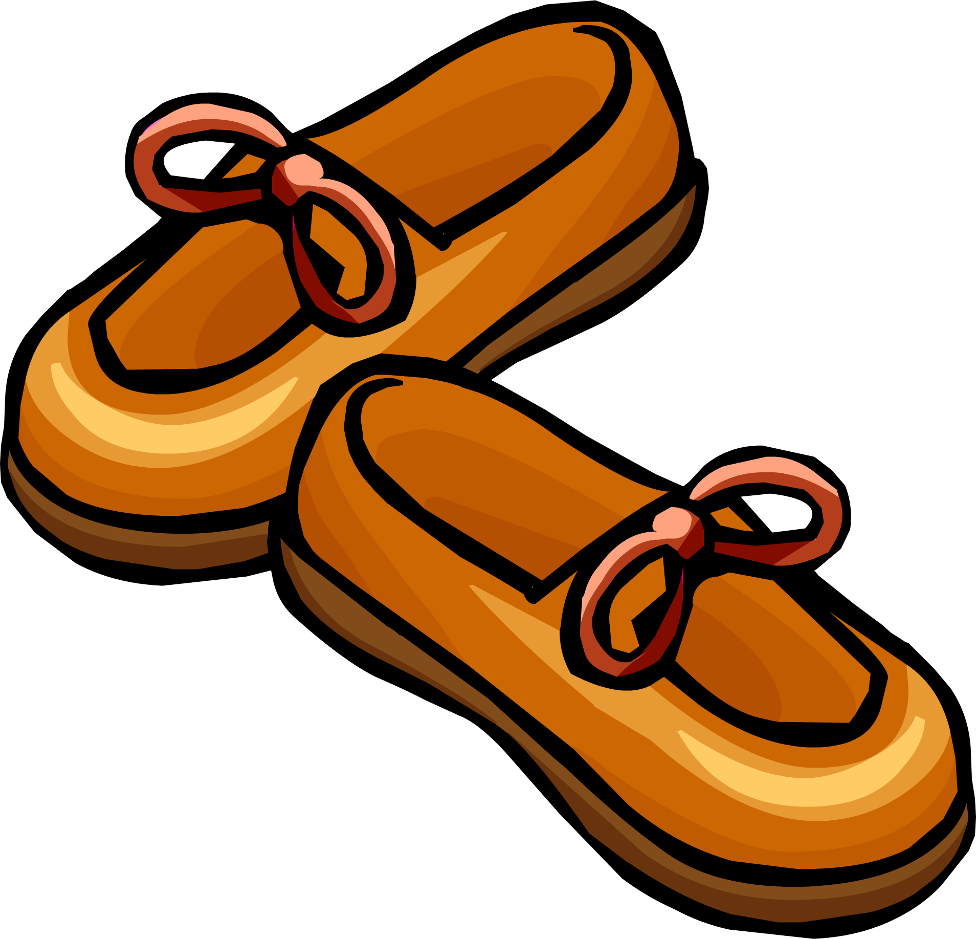 Sunsetdressshoes - Imagenes De Zapato Animado (1908x1835), Png Download