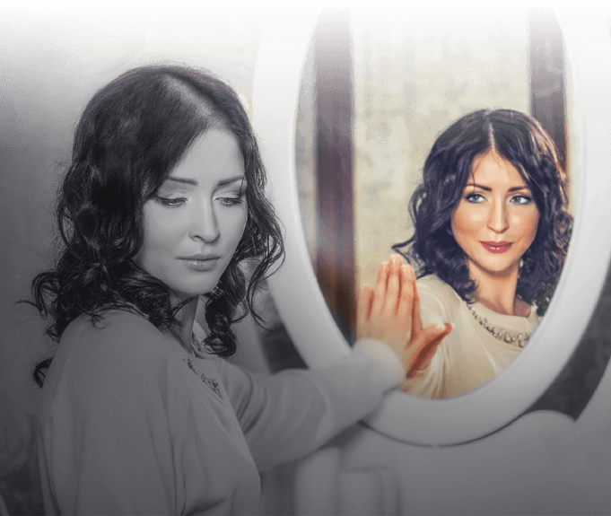 Self Esteem Mirror Work (681x575), Png Download