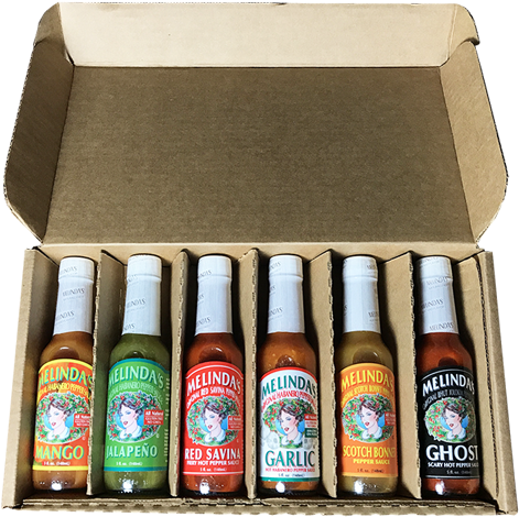 Chef Fig's Heat & Flavor Giftbox Melinda's Pepper Sauces - Nail Polish (700x700), Png Download