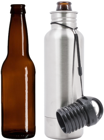 Bottlekeeper X The Standard - Beer Bottle (500x565), Png Download