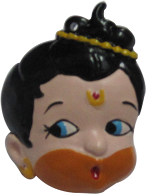 Hanuman Cabinet Knob - Figurine (500x500), Png Download