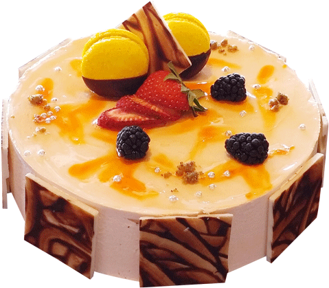 Lychee Cake Hd Png (500x500), Png Download