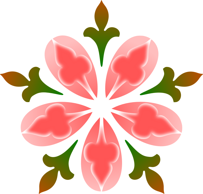 Abstract Flower Png Download - Abstract Art (800x762), Png Download