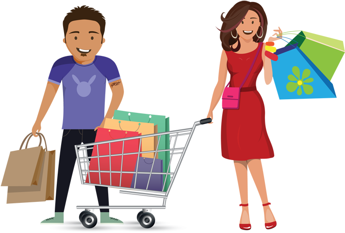 "but Mckee, It's Black Friday And I Have To Shop " - Shopping Png (727x500), Png Download