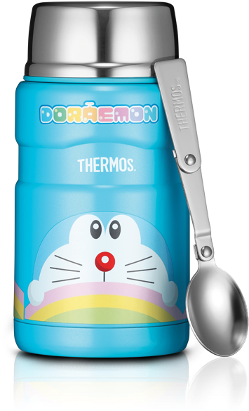 Thermos Doraemon Food Jar (700x700), Png Download