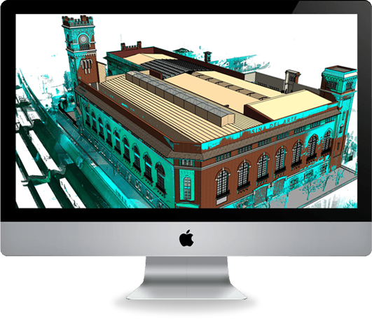 3d Bim Apple Monitor Tab - Erzurum (531x455), Png Download