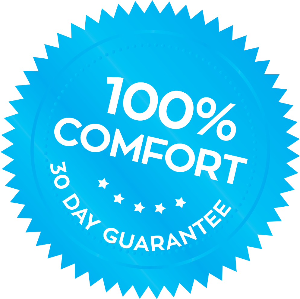 100% Comfort Guarantee - Legal Seal (1000x1000), Png Download