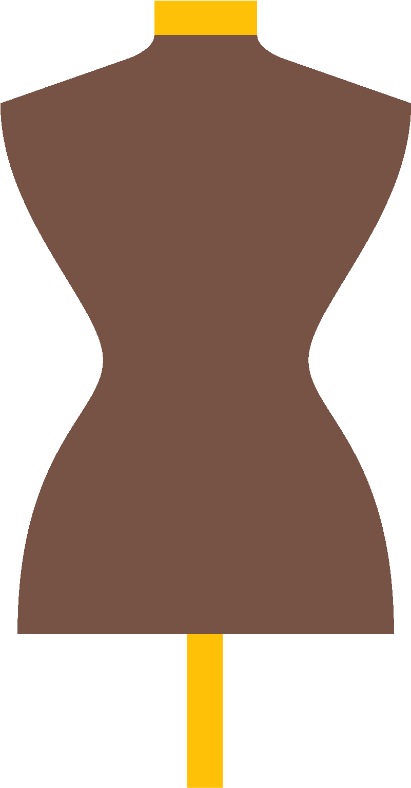 This Is An Image Of A Woman's Torso - Mannequin (1600x1600), Png Download