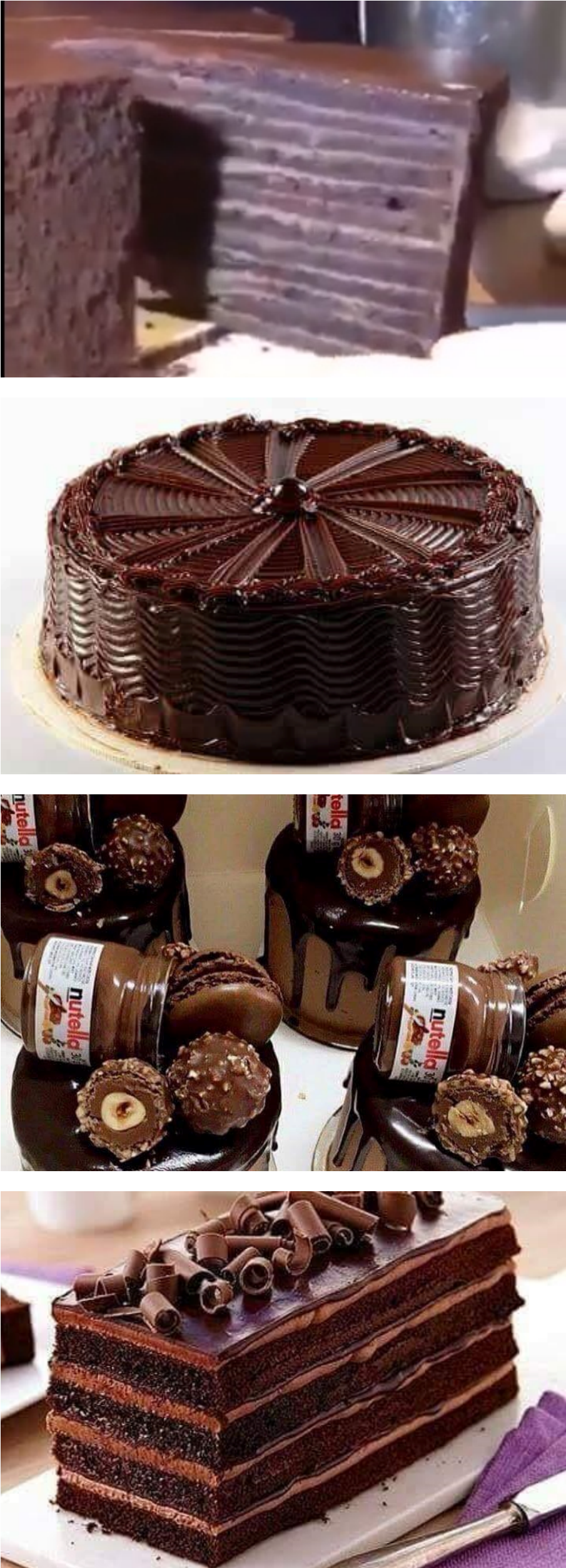 Este Lindo Bolo Para Os Amantes Do Chocolate Salve - Wilton Easy Layer Loaf Tins (1000x2600), Png Download