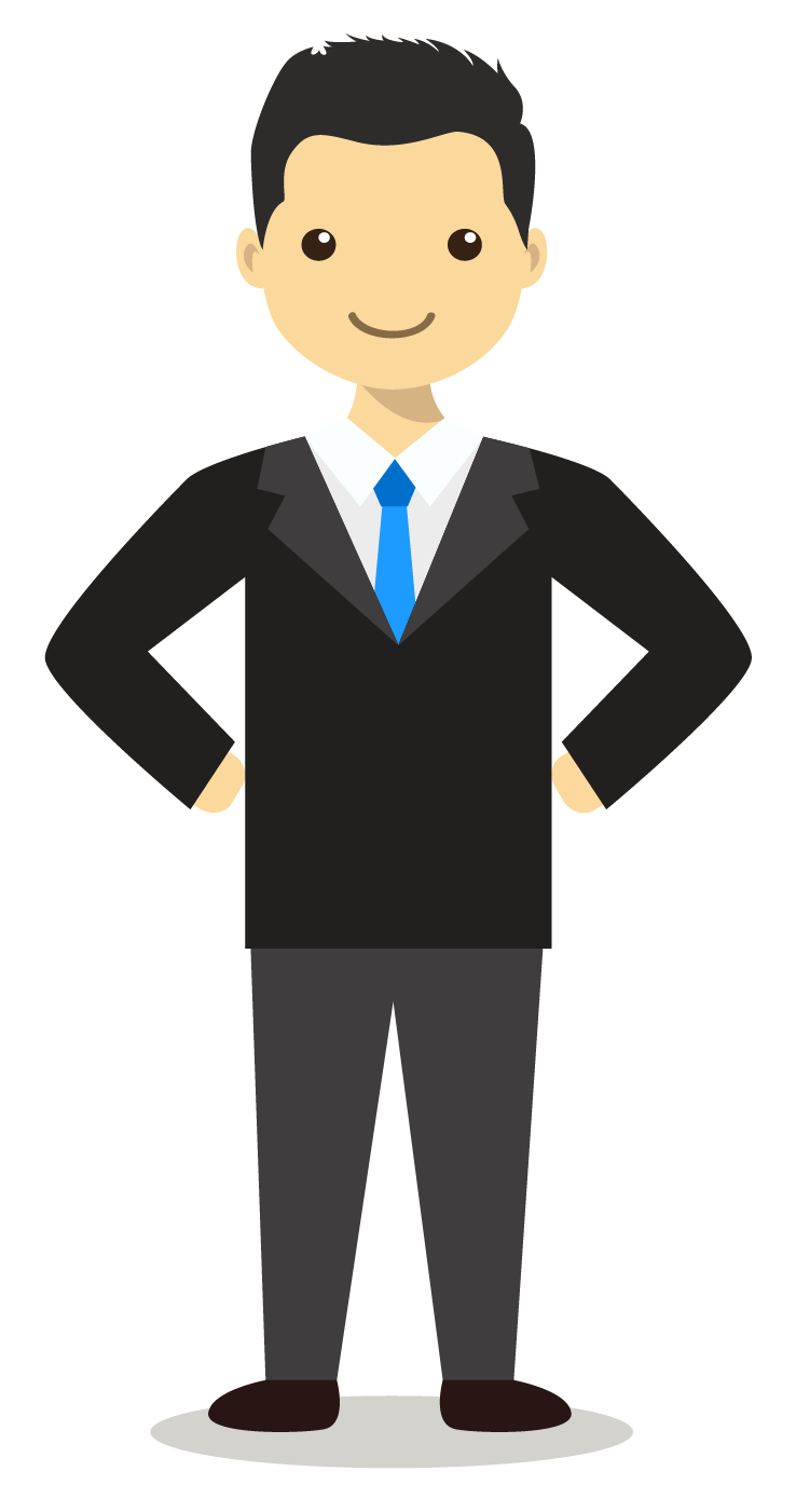 At Vidigami, We Want To See You Succeed - Clientes Animados (1667x1668), Png Download